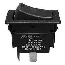 SPST, ON-OFF, Single Pole H.D. Rocker Switch