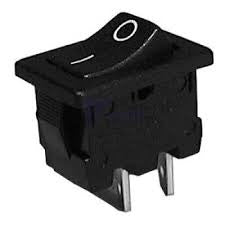 ON-OFF, Miniature Power Rocker Switch, SPST