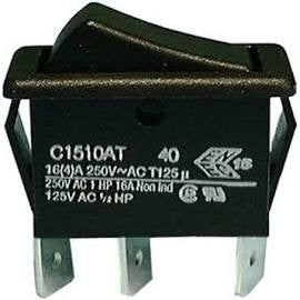 ON -OFF- ON , Standard Size Rocker Switch, SPDT