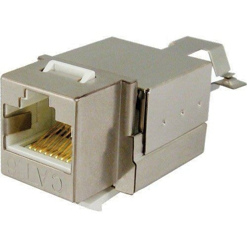 CAT6 Shielded Data Grade Keystone Jack 90° Degree 8×8 Conductors