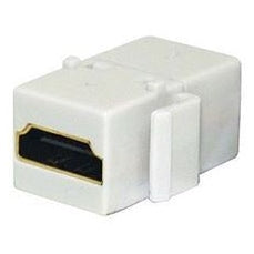 HDMI Keystone Coupler White Insert