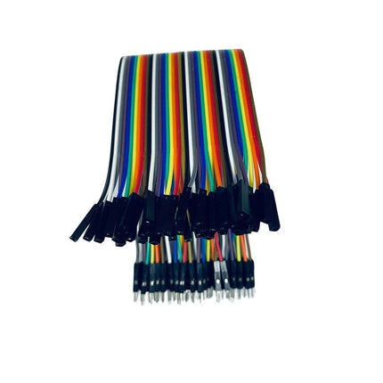 40-pin M/F Multi-Color Ribbon Cable Jumper Wires