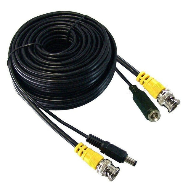 DC/Video Cable-150'-BNC M/M-2.1DC M/F