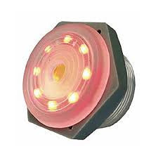 3-15V DC Red LED Lighted, Intermittent Piezo Sounder