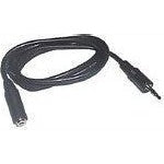 3.5mm M/F 4 Cond. Audio Cable 12 ft.