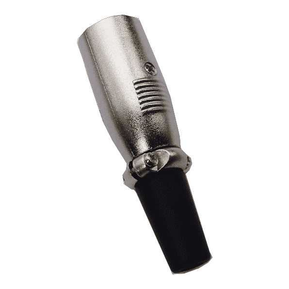 4 Pin XLR In-Line Male Microphone Connector