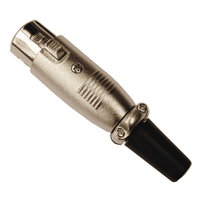 5 Pin XLR In-Line Female Microphone Connector