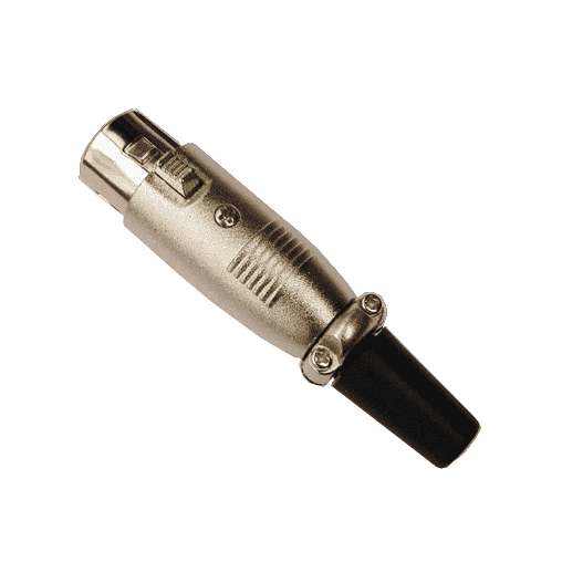 5 Pin XLR In-Line Female Microphone Connector