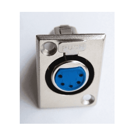 5 Pin XLR / F-Panel Mount Microphone Connector
