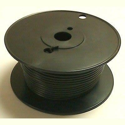 14 AWG Stranded Copper Wire, Black, 100 ft.