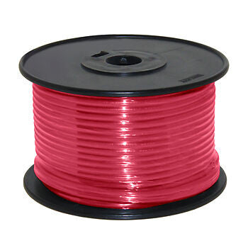 14 AWG Stranded Copper Wire, Red, 100 ft.