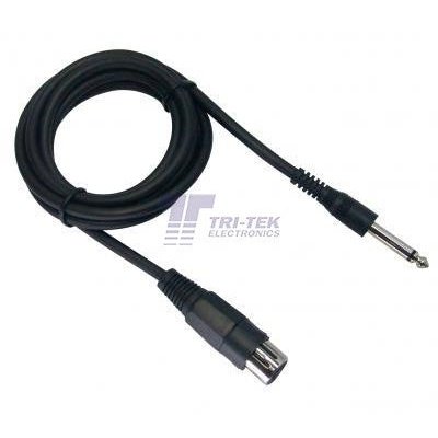 10 Foot Microphone Cable 1/4 to XLR