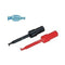 Hook-On Test Prods, 2-1/4" long, 2PK: Black and Red