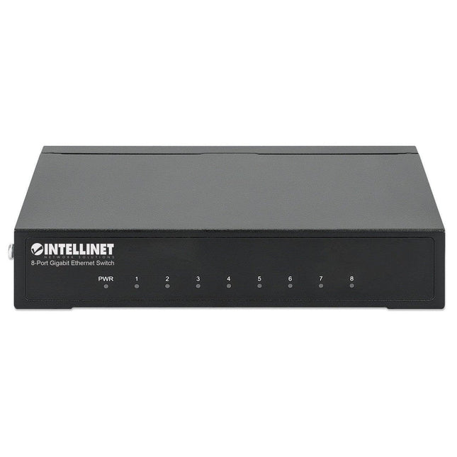 Intellinet 8-Port Gigabit Metal Ethernet Switch