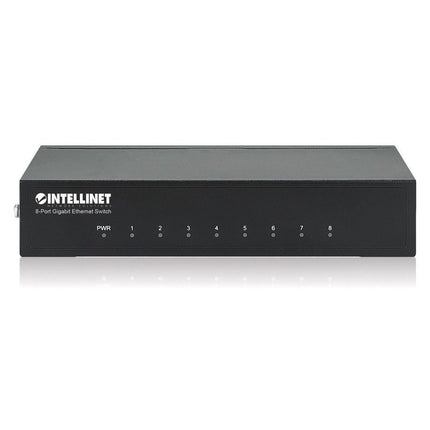 Intellinet 8-Port Gigabit Metal Ethernet Switch
