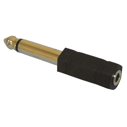 Mono 1/4in. Plug to 3.5mm Jack Adaptor