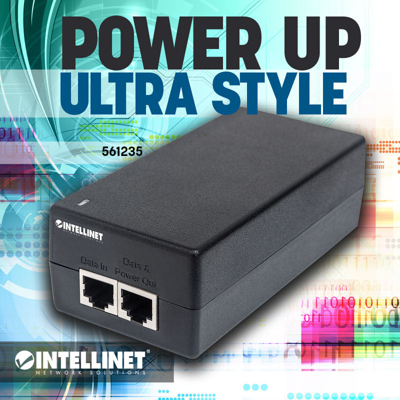 Intellinet 60W Gigabit Ultra PoE++ Injector