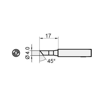 Replacement Tip for SS206E & SS207E C Type