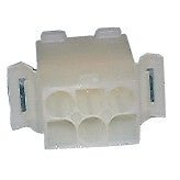 4-Circuit Panel Mount .093-in Plug Housing