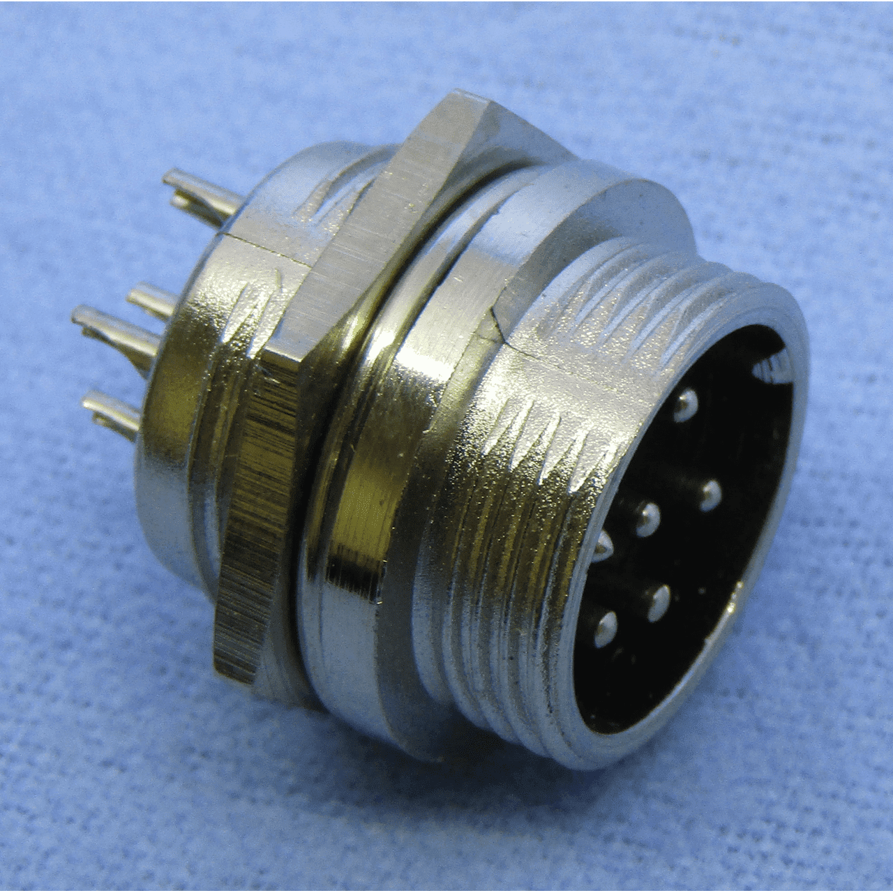 Pin Chasis 6-pin Male Chassis Mount Connector – Tri-Tek Electronics