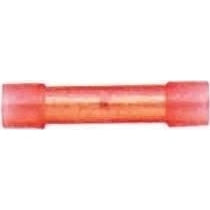 22-18AWG Nylon Insulated Seamless Butt Connectors, 10/pkg.