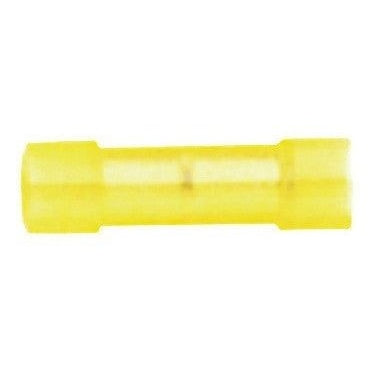 12-10AWG Nylon Insulated Seamless Butt Connectors, 100/pkg.