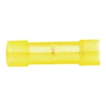 12-10AWG Nylon Insulated Seamless Butt Connectors, 5/pkg.