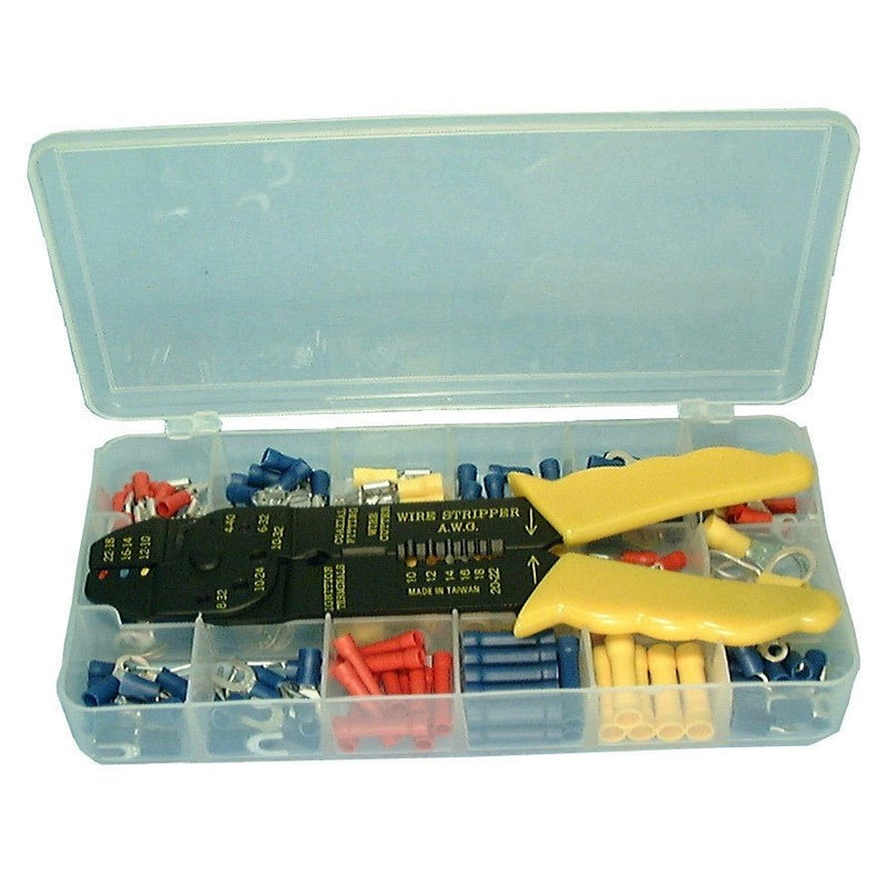 Insulated Solderless Terminal Kit with Tool
