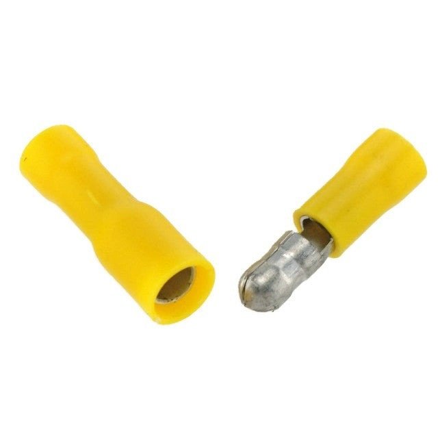 12-10AWG Female Bullet Connector Terminals, 8/pkg.