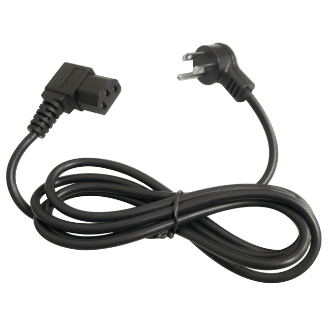 6' Right Angle AC Power Cord