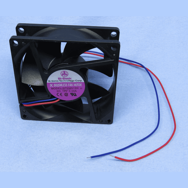 Square Cooling Fan, 80mm/12V