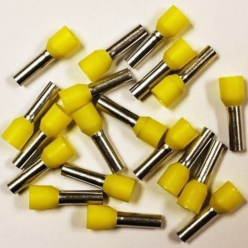 Wire Ferrule Yellow AWG 10 12 mm Barrel