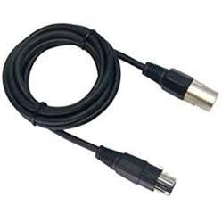 Microphone Cable 12ft Balanced 3 Pin XLR Male to XLR Female