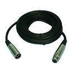 Male to Female XLR 3 Pin Microphone 25 Ft. Cable