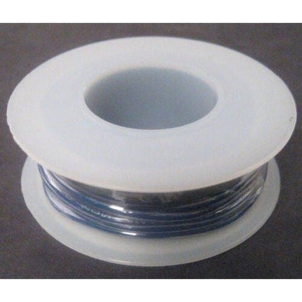 24 AWG Stranded Copper Wire, Blue 25 ft.