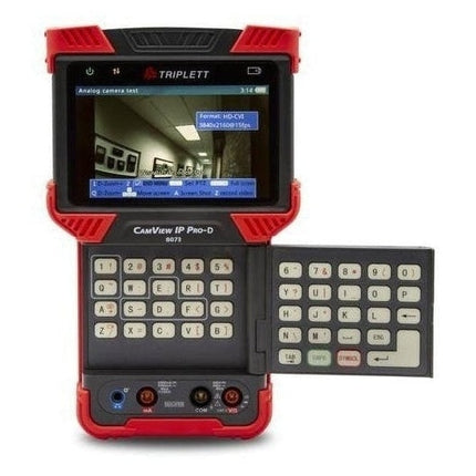 Comprehensive CAMVIEW IP Pro-D™ Tester: Versatile Tool for SD, HD Analog, and ONVIF IP Camera Systems - Model 8073