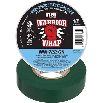 Select Electric Vinyl Tape Green