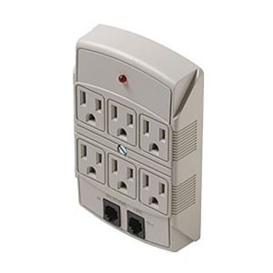 Surge Supressor 6-Outlet Wall Mount