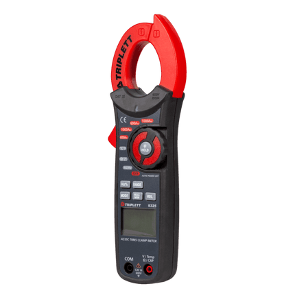 Precision 9325 True RMS Clamp Meter: 1000A AC/DC Measurement, 6000 Count, 28 Ranges - Compliant with CAT III 600V