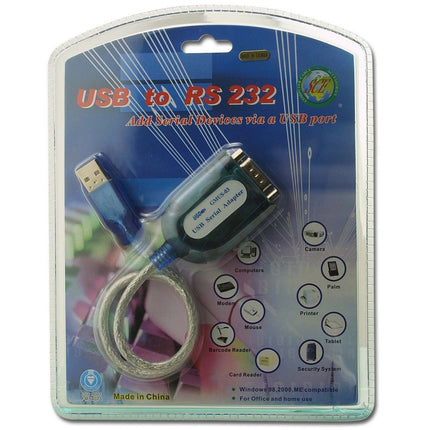 USB To DB9M Serial Port Adaptor