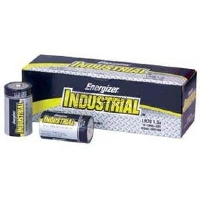 Energizer EN95 Industrial D Cell Batteries, 12 per Box