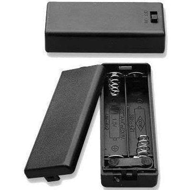 2 AAA Enclosed Battery Case w/Leads