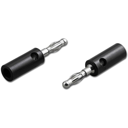 Banana Plug Screw Type Color BLACK