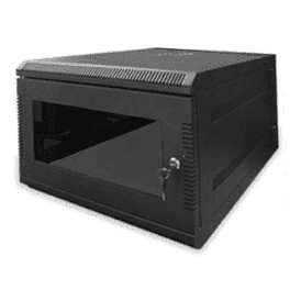 6U Swing-Out Wall Locking Wall Mount Enclosure