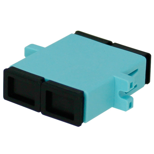 CPL-SCSC-DM-10G SC to SC Fiber Coupler, Duplex, Multimode, 10G OM3, P.B. Phosphor Bronze Sleeve