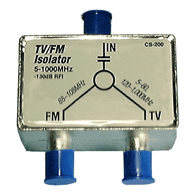 1GHz TV/FM Isolator