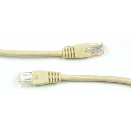 10 ft. Beige Cat5e Patch Cable Molded Boot