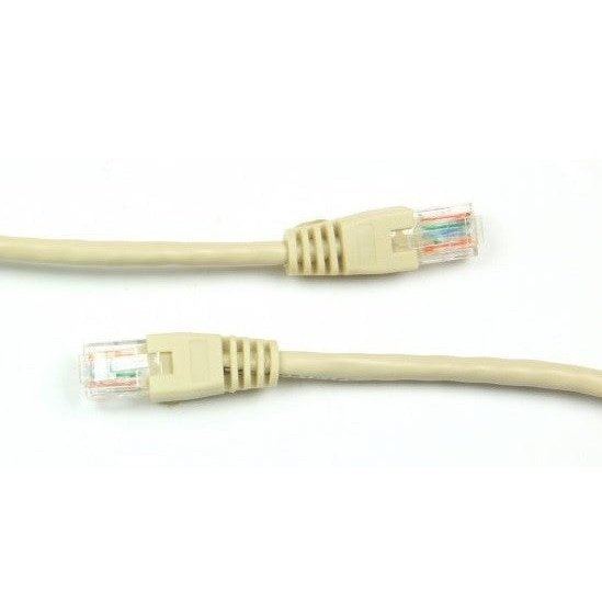 10 ft. Beige Cat5e Patch Cable Molded Boot