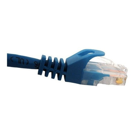 7 ft. Blue Cat5e Patch Cable Molded Boot