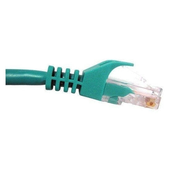 10 ft. Green Cat5e Patch Cable Molded Boot